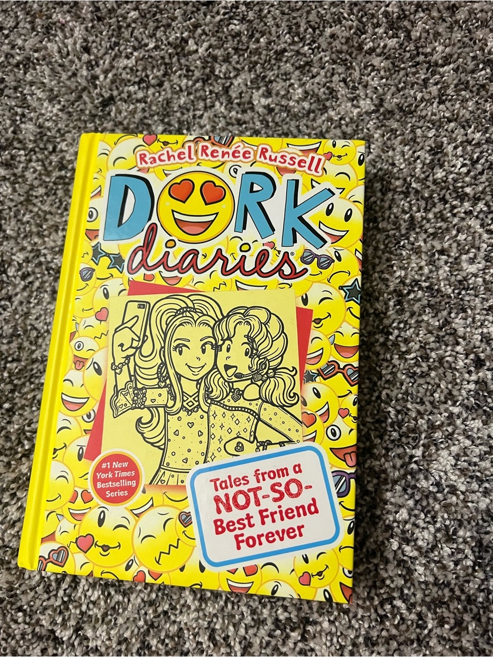 Dork Diaries: Tales from a Not-So-Best Friend Forever — Yellow Hardcover